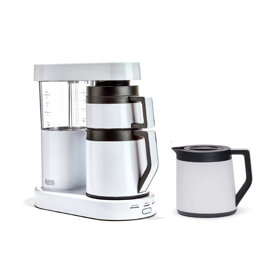 Ratio Six Kaffebryggare Vit - Bundle
